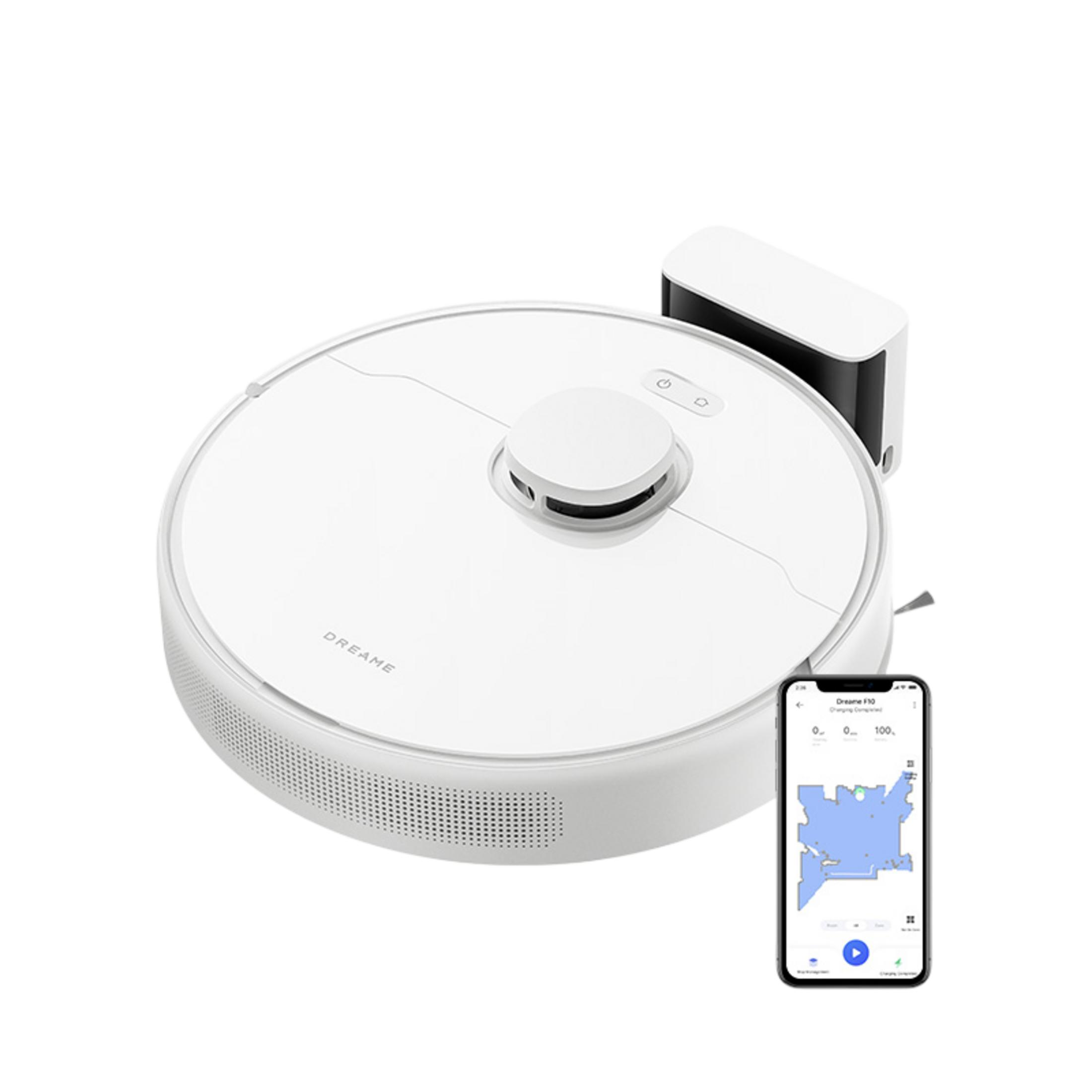 DREAME F10 13.000Pa Emiş Gücü F10-WHITE Robot Süpürge Beyaz
