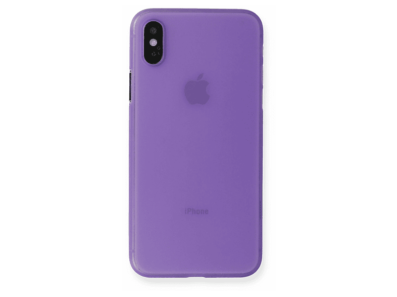 NEWFACE iPhone Xs Max Uyumlu Pp Ultra İnce Telefon Kılıfı Mor