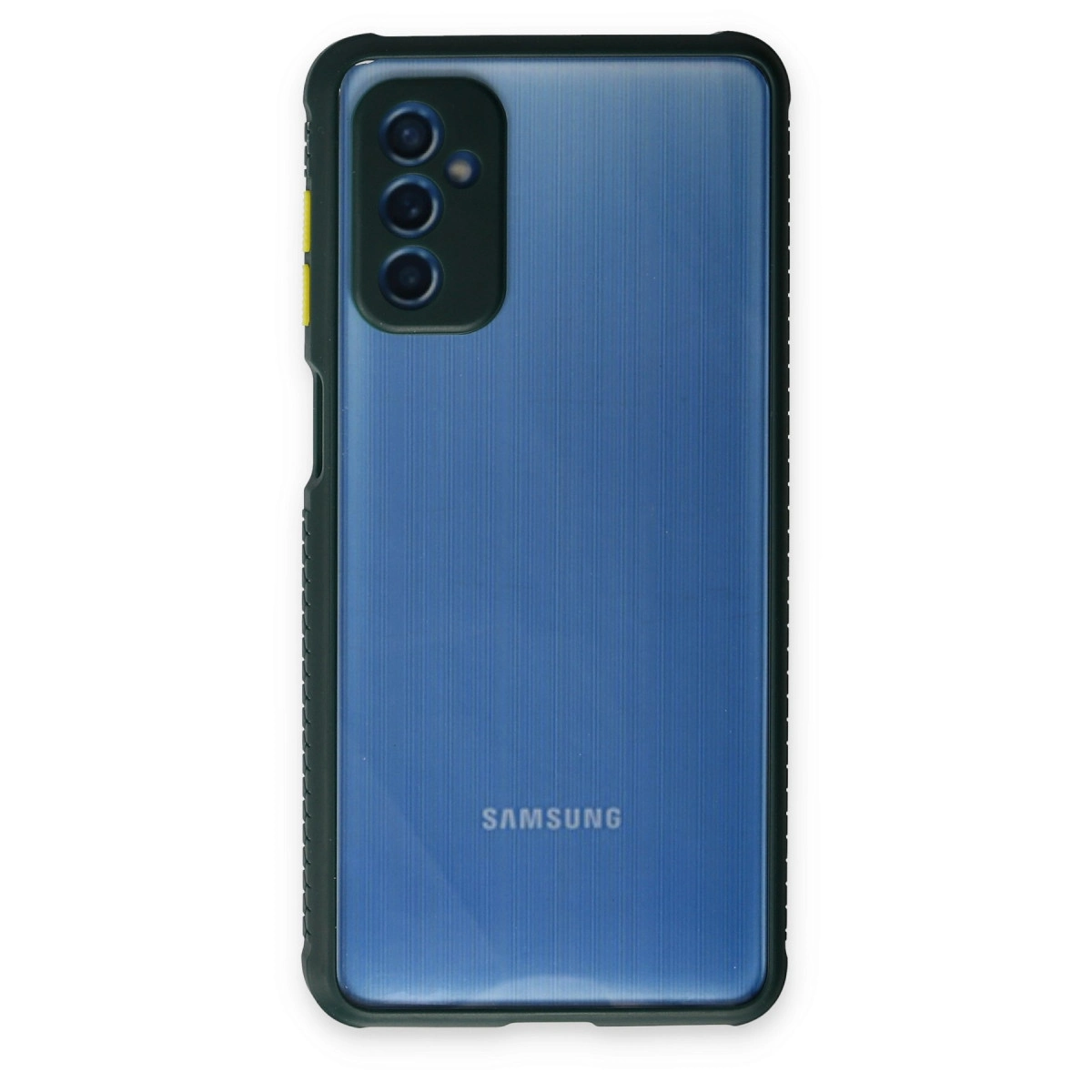 NEWFACE Samsung Galaxy M52 5g Uyumlu Miami  Silikon Telefon Kılıfı Koyu Yeşil