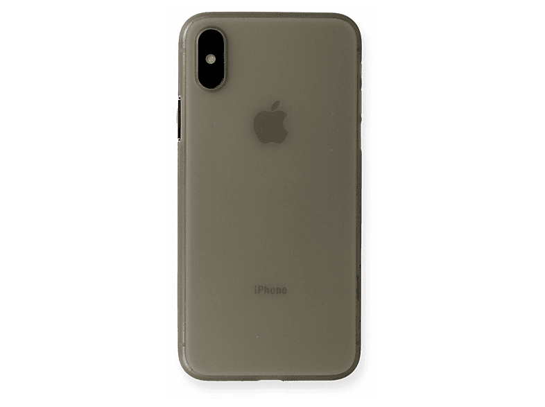 NEWFACE iPhone Xs Max Uyumlu Pp Ultra İnce Telefon Kılıfı Gri