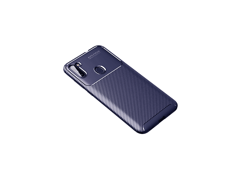 NEWFACE Samsung Galaxy A11 Uyumlu Auto Focus Karbon Kapak Telefon Kılıfı Lacivert