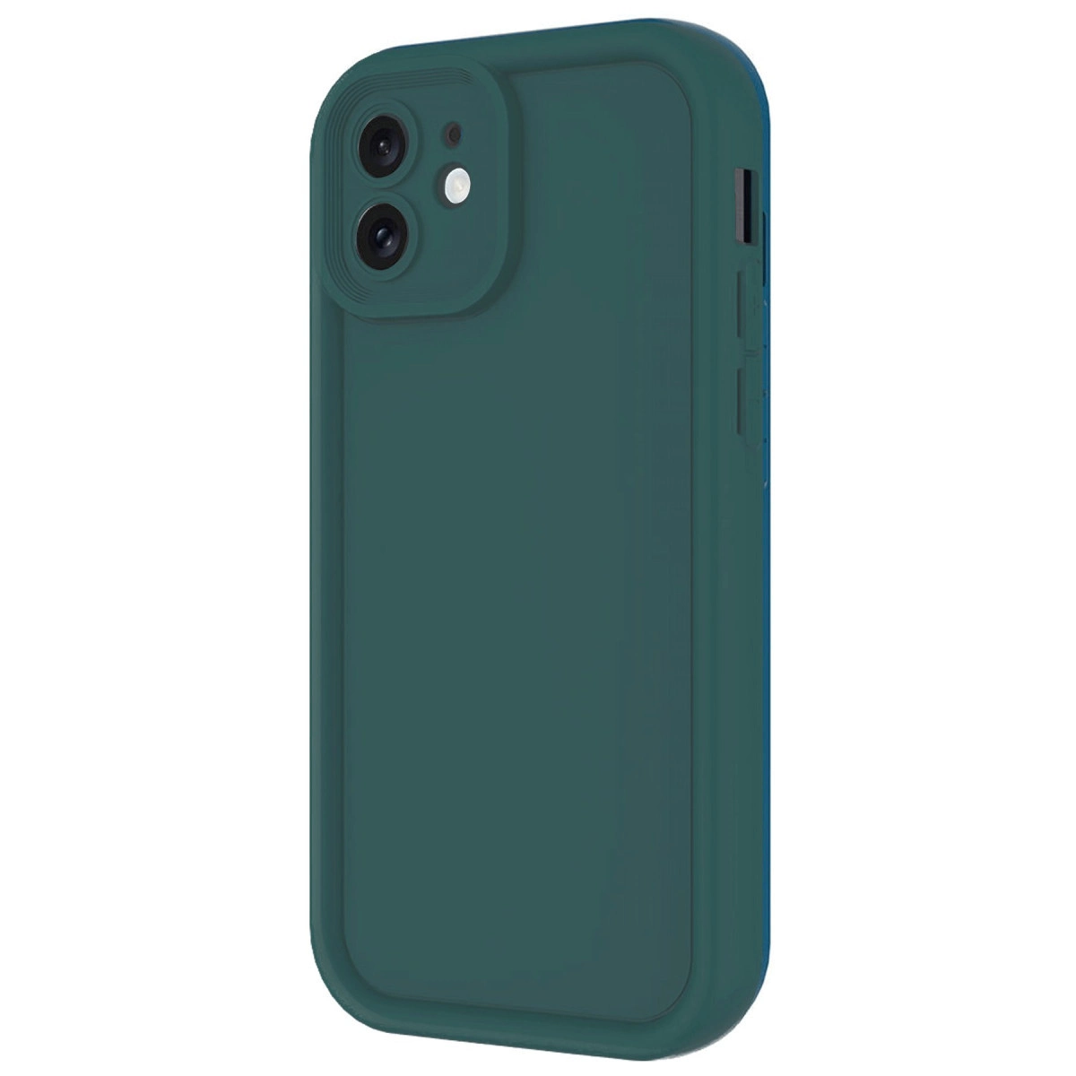 NEWFACE iPhone 11 Uyumlu Viera Silikon Telefon Kılıfı Koyu Yeşil