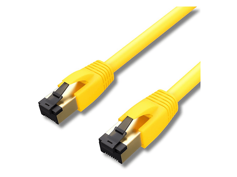 IRENIS 1 Metre CAT8 Kablo F/FTP LSZH Ethernet Network Lan Ağ Kablosu