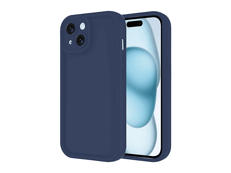 NEWFACE iPhone 14 Uyumlu Viera Silikon Telefon Kılıfı Lacivert