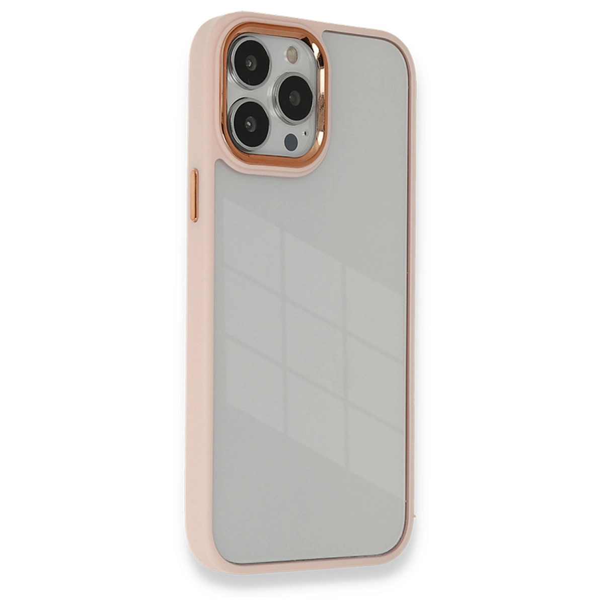NEWFACE iPhone 14 Pro Max Uyumlu Dora Kapak Telefon Kılıfı Pudra