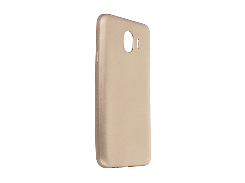NEWFACE Samsung Galaxy J4 Uyumlu First Silikon Telefon Kılıfı Gold