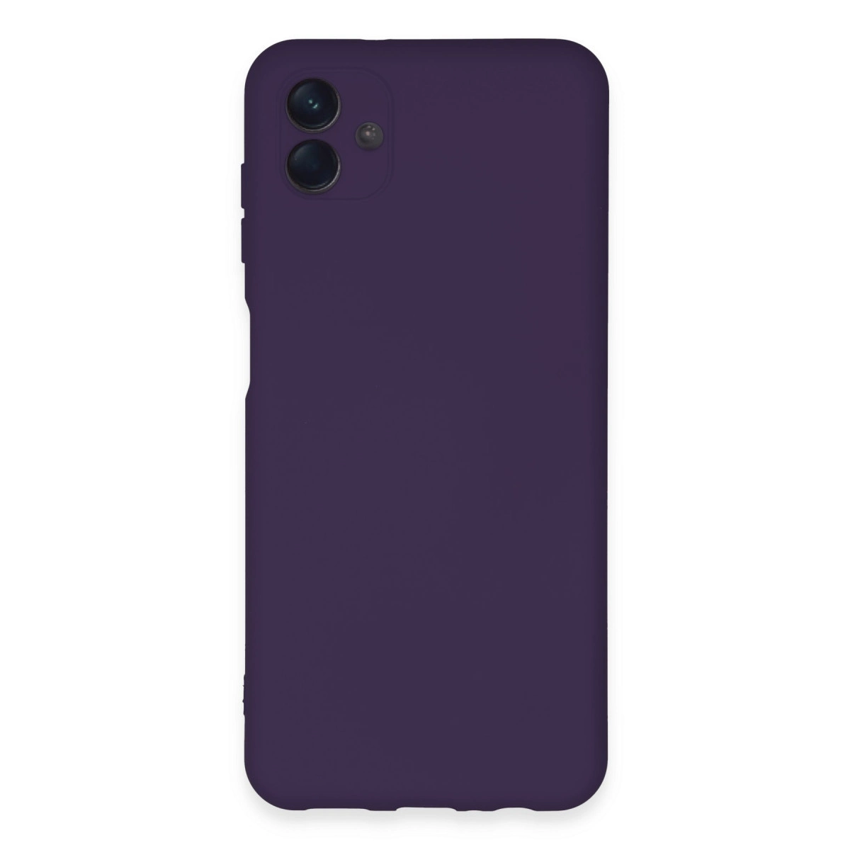 NEWFACE Samsung Galaxy A04E Uyumlu Nano İçi Kadife Silikon Telefon Kılıfı Mor