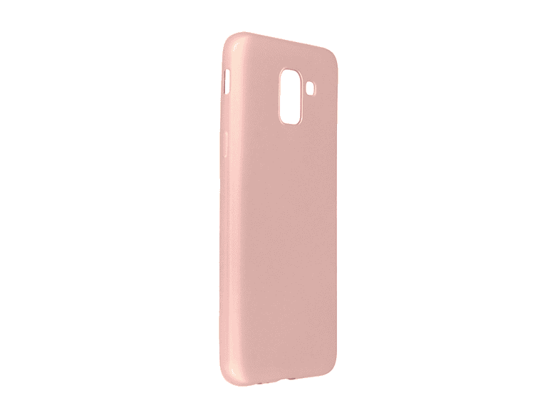 NEWFACE Samsung Galaxy J6 Uyumlu First Silikon Telefon Kılıfı Rose Gold