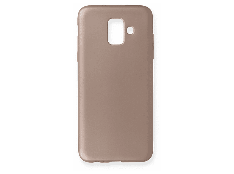 NEWFACE Samsung Galaxy A6 2018 Uyumlu First Silikon Telefon Kılıfı Rose Gold