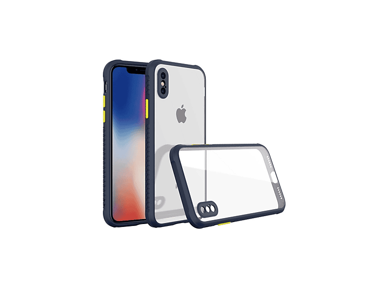 NEWFACE iPhone XS Max Uyumlu Miami Silikon Telefon Kılıfı Siyah