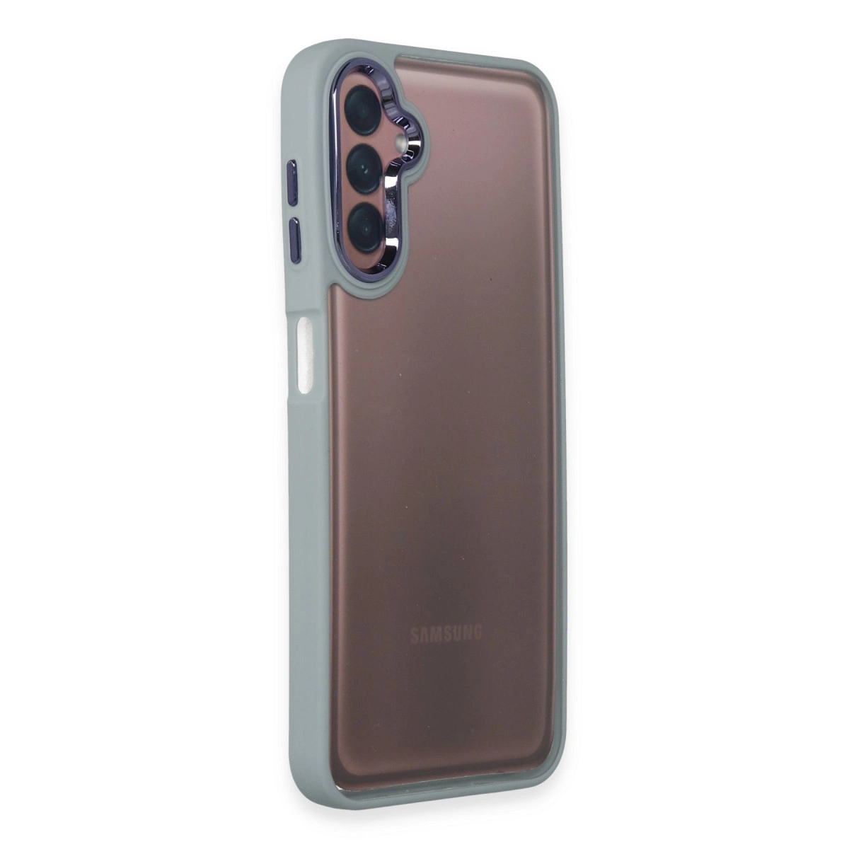 NEWFACE Samsung Galaxy A24 4G Uyumlu Dora Kapak Telefon Kılıfı Sierra Blue