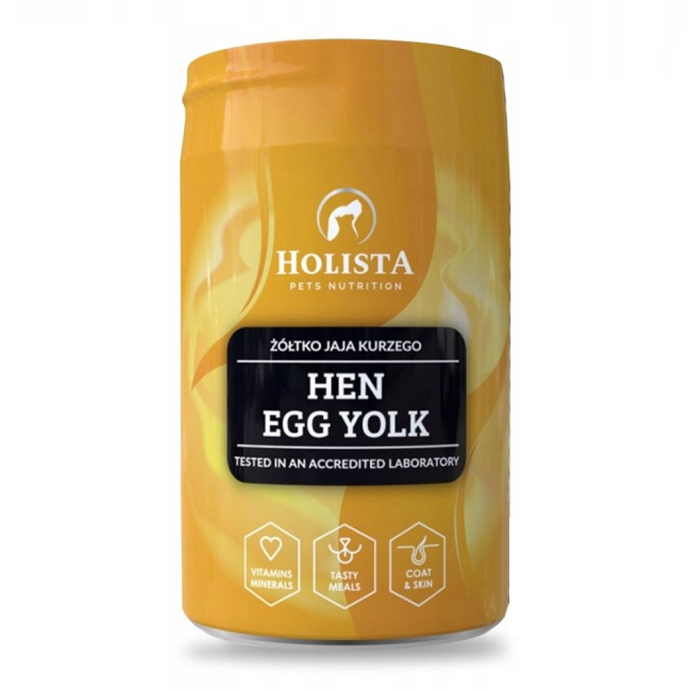 Puszka Holista Hen Egg Yolk dla zwierząt, z witaminami i minerałami.
