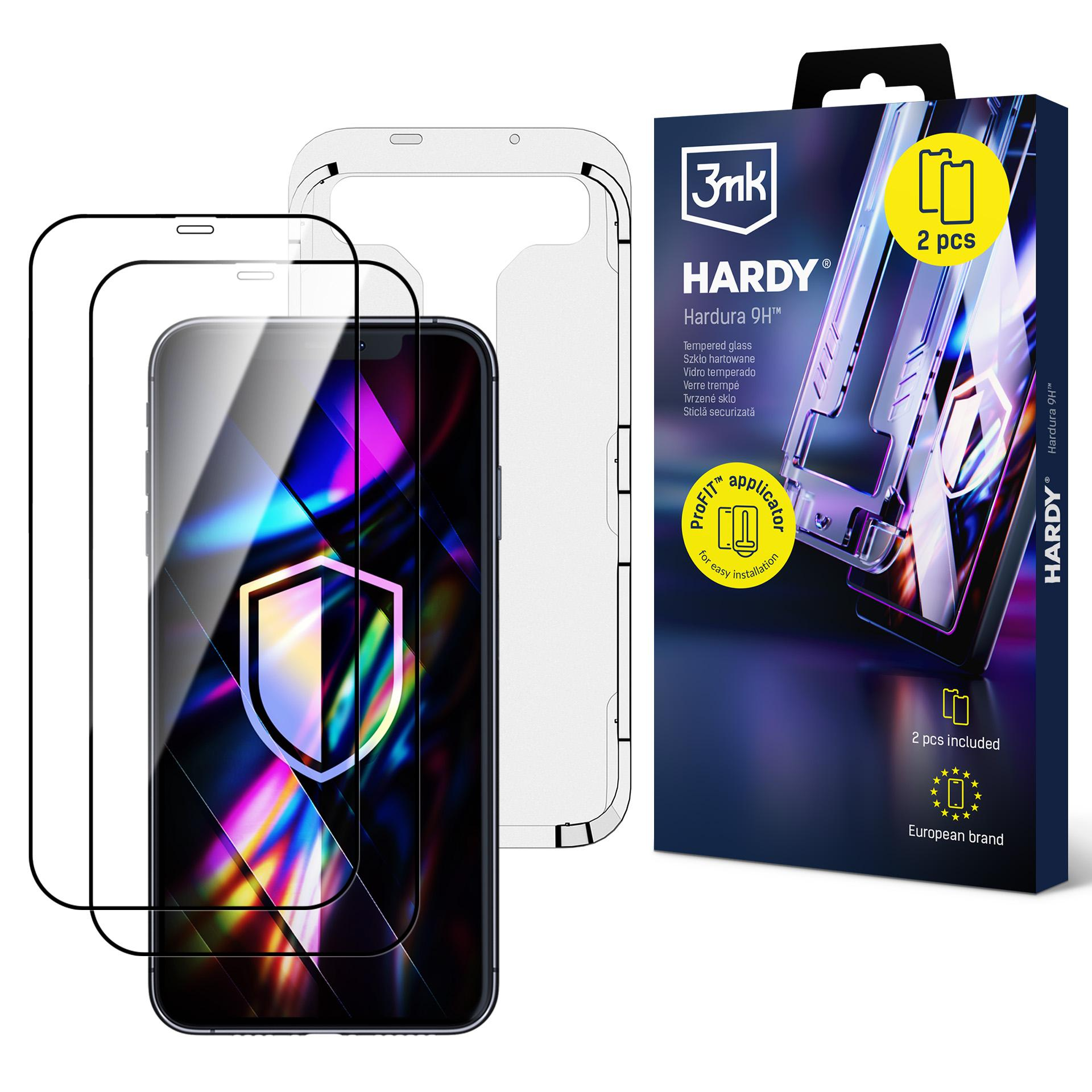 Opakowanie i folie ochronne na ekran smartfona.