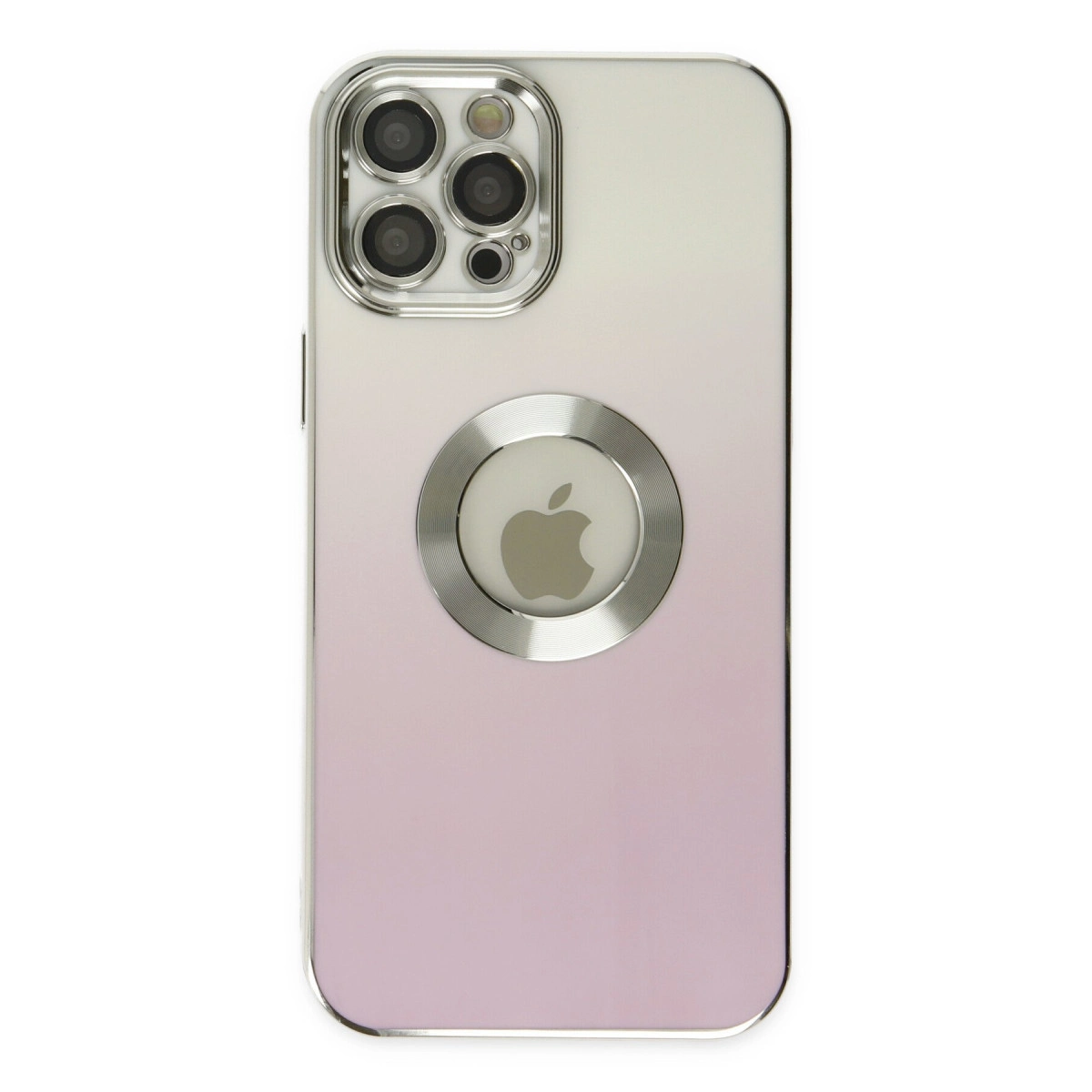 NEWFACE iPhone 12 Pro Max Uyumlu Best Silikon Telefon Kılıfı Mor
