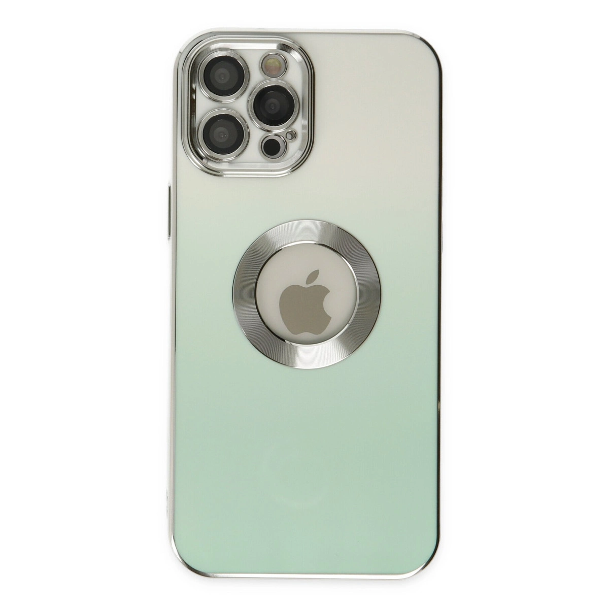 NEWFACE iPhone 12 Pro Uyumlu Best Silikon Telefon Kılıfı Turkuaz