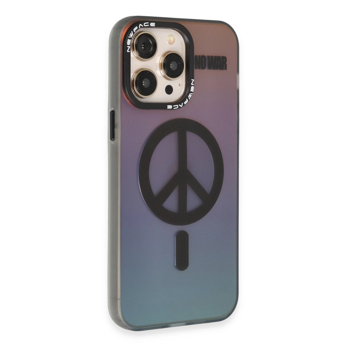 NEWFACE iPhone 13 Pro Max Uyumlu Venüs Magneticsafe Desenli Kapak Telefon Kılıfı Çok Renkli