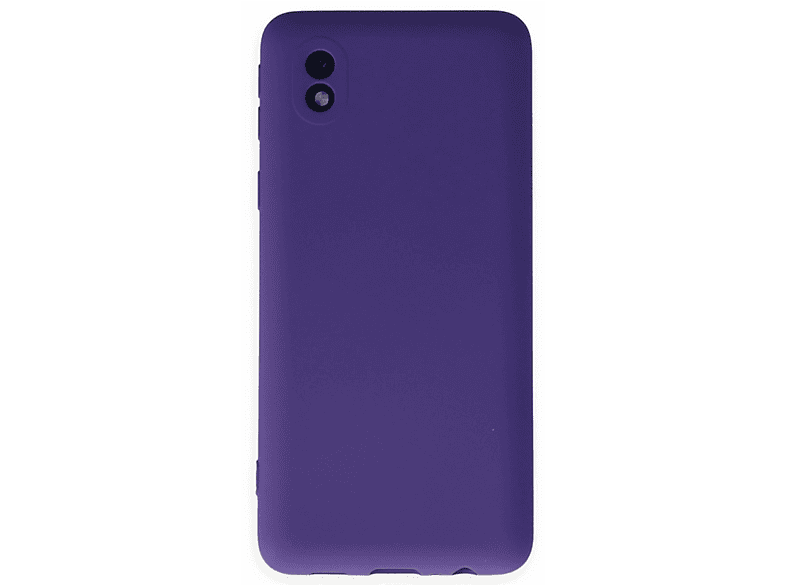 NEWFACE Samsung Galaxy A01 Core Uyumlu Nano İçi Kadife Silikon Telefon Kılıfı Mor