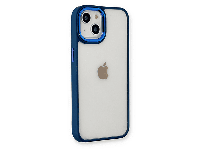 NEWFACE iPhone 14 Plus Uyumlu Dora Kapak Telefon Kılıfı Mavi
