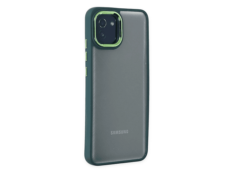 NEWFACE Samsung Galaxy A03 Uyumlu Dora Kapak Telefon Kılıfı Haki Yeşil