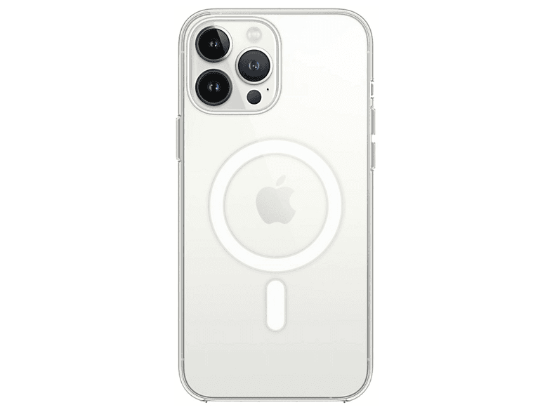 NEWFACE iPhone 14 Pro Uyumlu Magneticsafe  Silikon Telefon Kılıfı Şeffaf