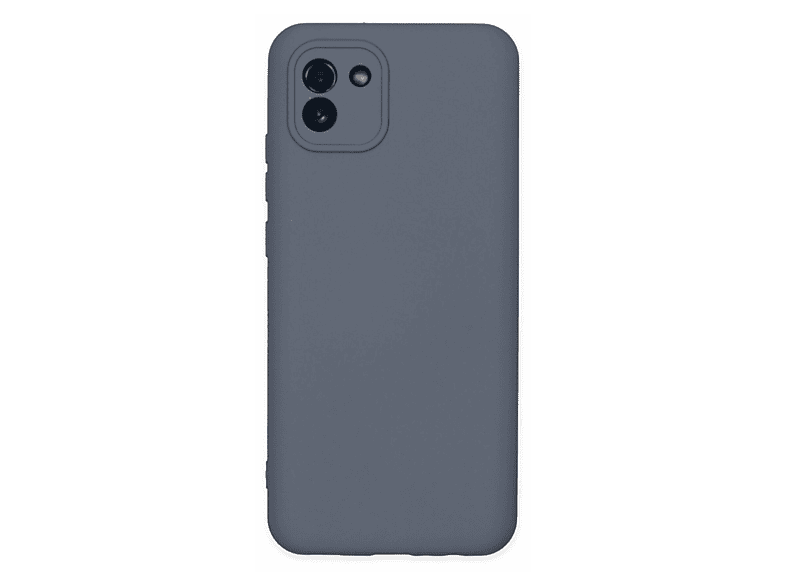 NEWFACE Samsung Galaxy A03 Uyumlu Nano İçi Kadife Silikon Telefon Kılıfı Gri