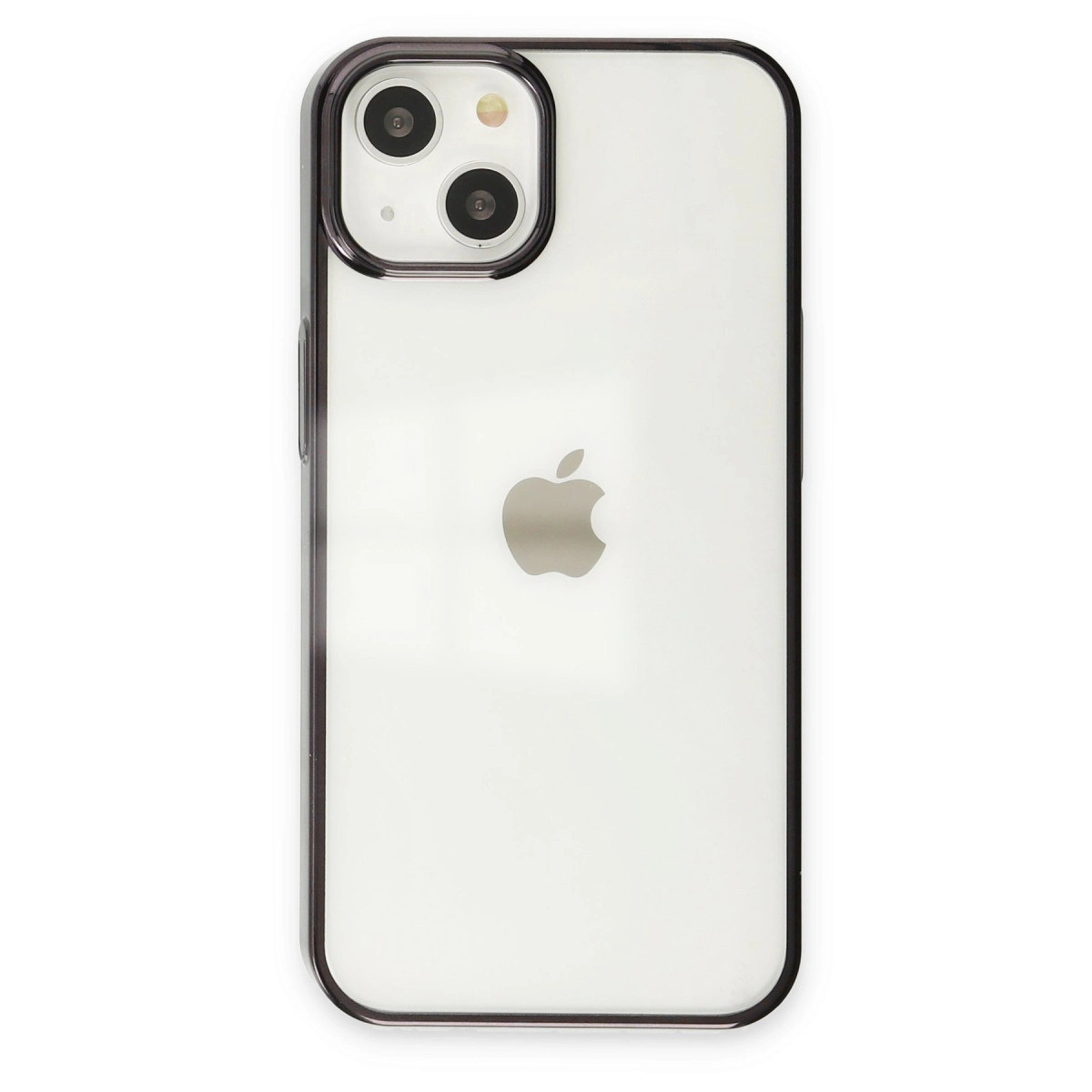 NEWFACE iPhone 14 Plus Uyumlu Element Silikon Telefon Kılıfı Siyah