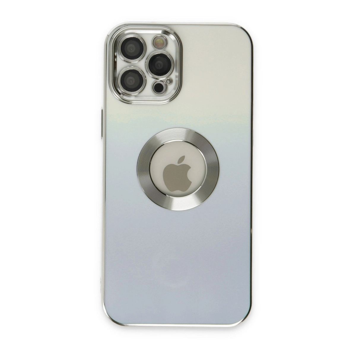 NEWFACE iPhone 12 Pro Uyumlu Best Silikon Telefon Kılıfı Mavi