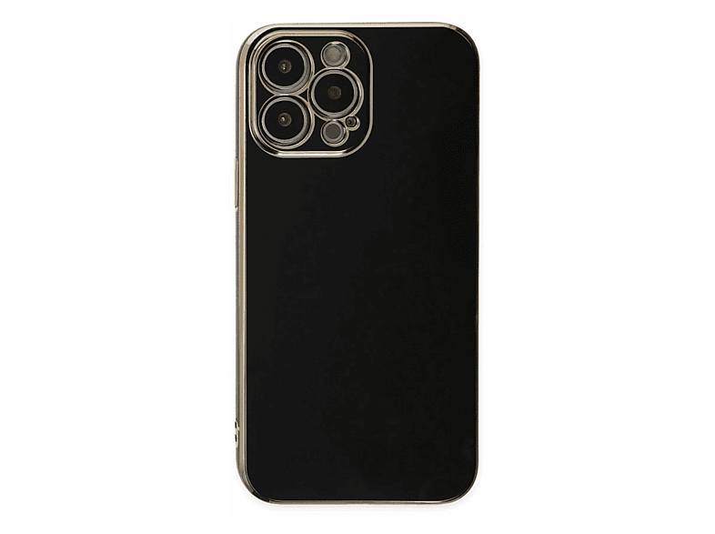 NEWFACE iPhone 15 Pro Max Uyumlu Volet Silikon Telefon Kılıfı Siyah