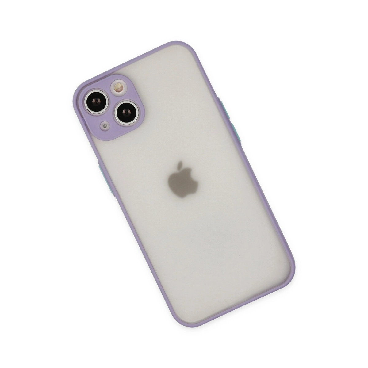 NEWFACE iPhone 14 Uyumlu Montreal Silikon Kapak Telefon Kılıfı Mor