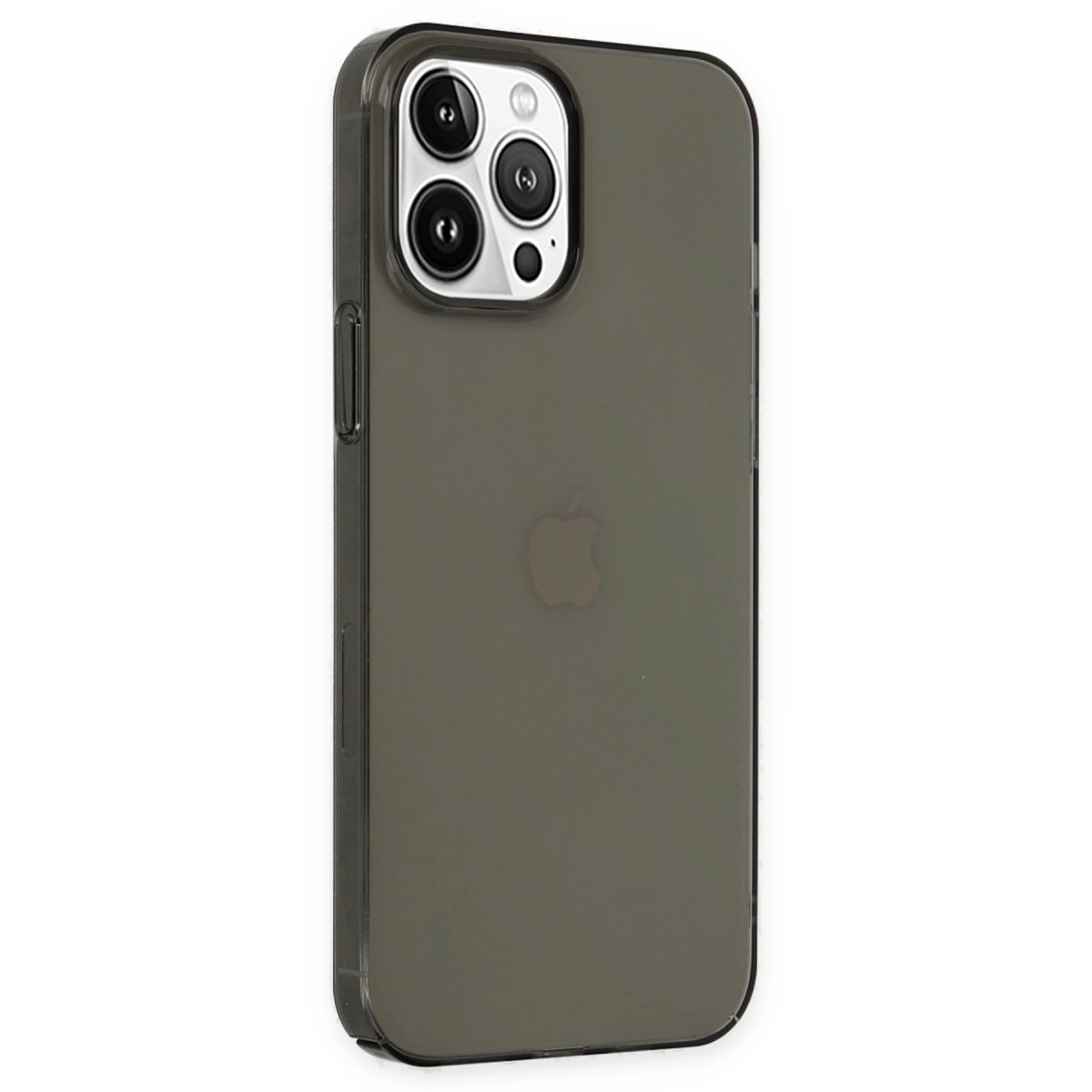 NEWFACE iPhone 14 Pro Uyumlu Pc Sert Kapak Telefon Kılıfı Siyah