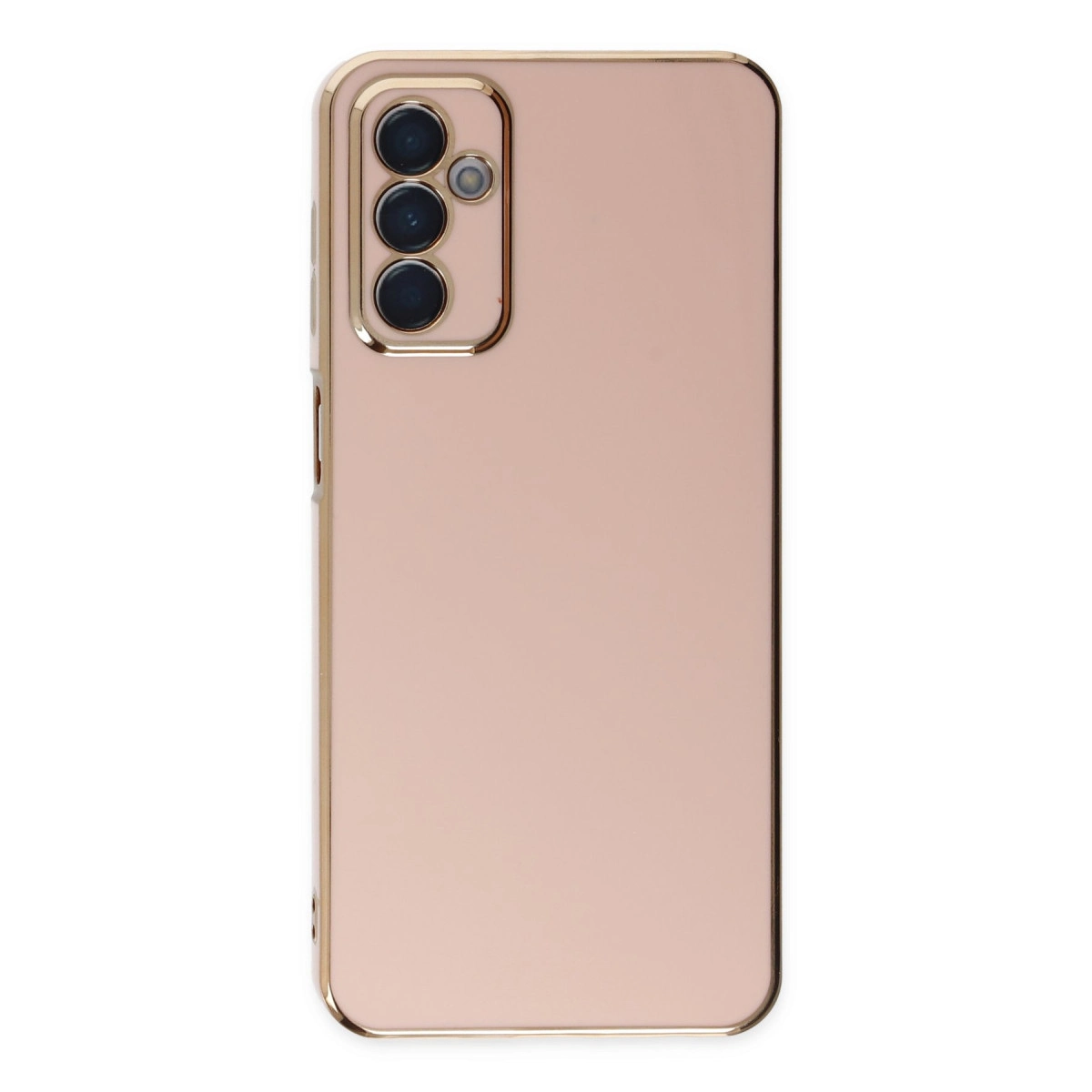 NEWFACE Samsung Galaxy M23 Uyumlu Volet Silikon Telefon Kılıfı Pembe