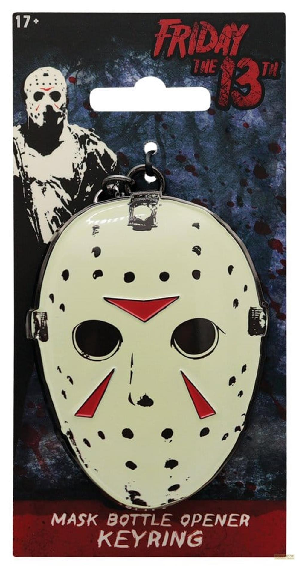 Jason Voorhees Masken-Schlüsselanhänger und Flaschenöffner.