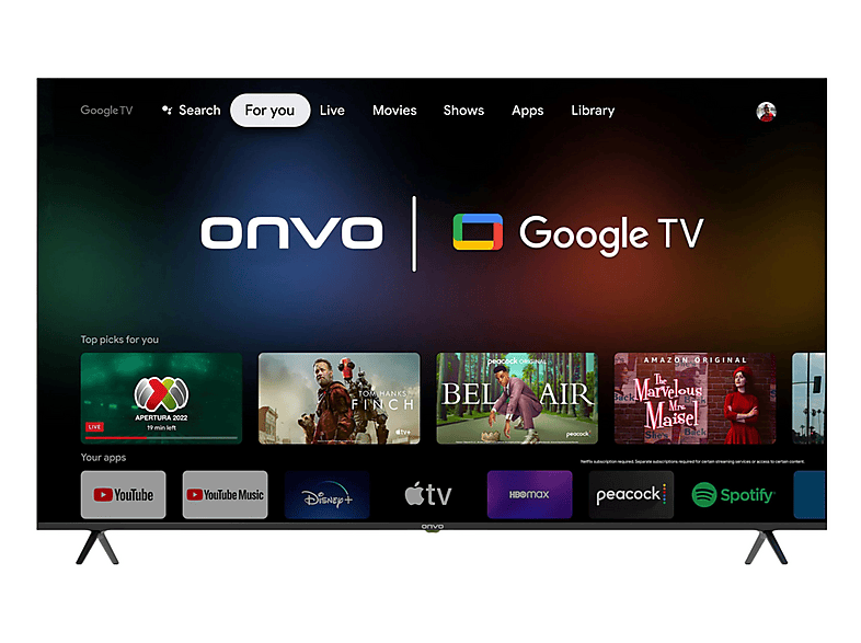 ONVO 75OVF9001UQ 75 inç 190 cm Dahili Uydu Alıcılı 4K UHD SMART TV QLED TV