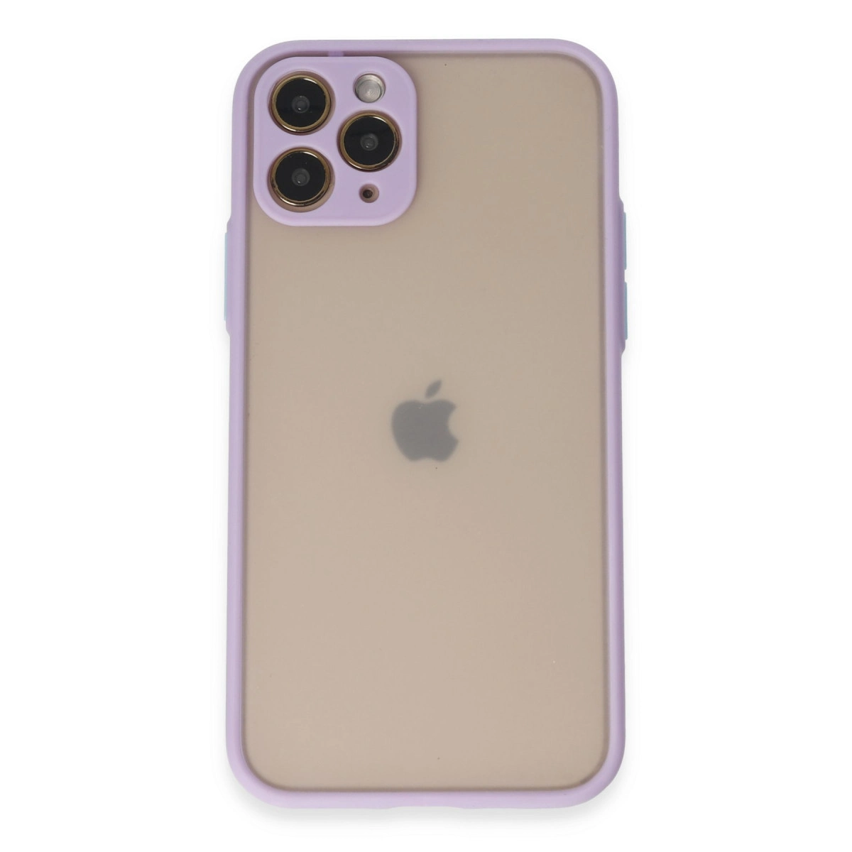 NEWFACE iPhone 11 Pro Uyumlu Montreal Silikon Kapak Telefon Kılıfı Mor
