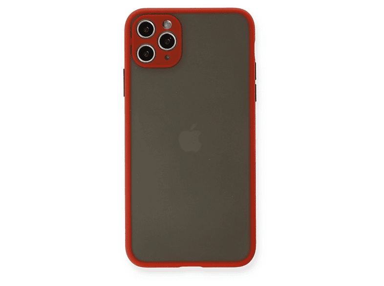 NEWFACE iPhone 11 Pro Max Uyumlu Montreal Silikon Kapak Telefon Kılıfı Kırmızı