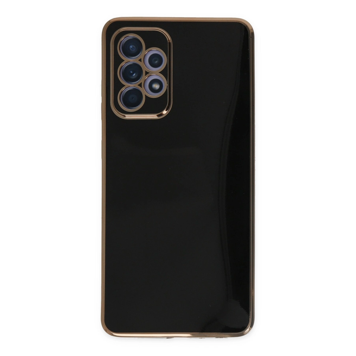 NEWFACE Samsung Galaxy A32 Uyumlu Volet Silikon Telefon Kılıfı Siyah