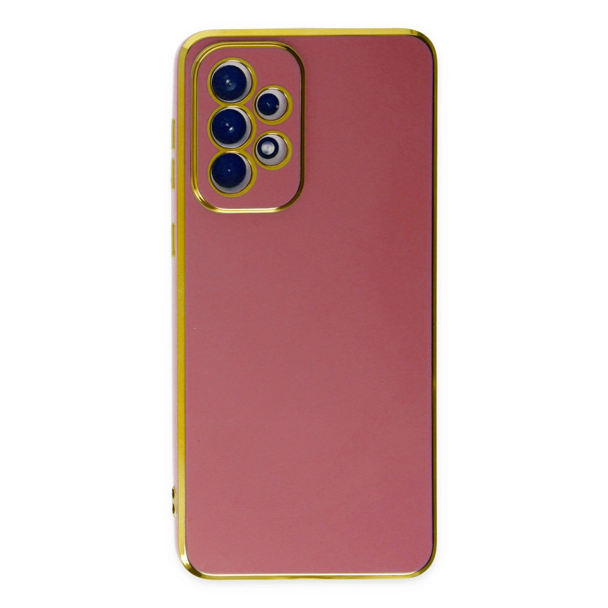 NEWFACE Samsung Galaxy A23 4G Uyumlu Volet Silikon Telefon Kılıfı Kırmızı