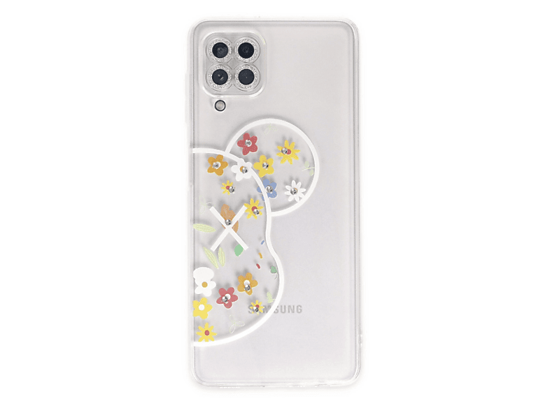 NEWFACE Samsung Galaxy A22 Uyumlu Lucky Silikon Telefon Kılıfı Çok Renkli