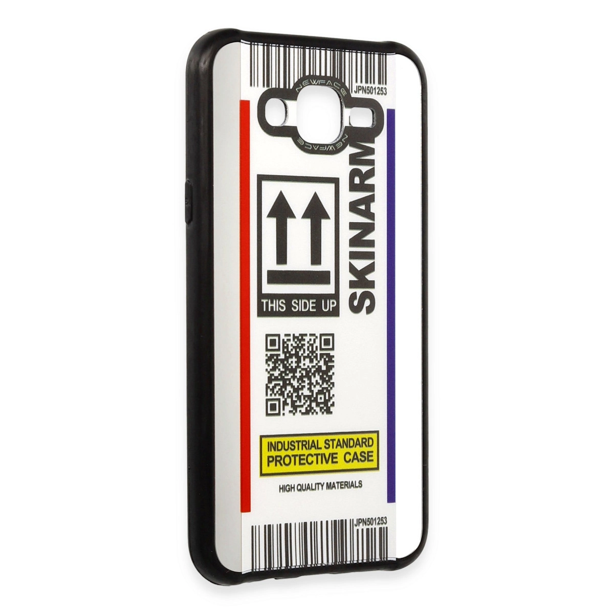 NEWFACE Samsung Galaxy J7 Uyumlu Mirror Desenli Kapak Telefon Kılıfı Çok Renkli