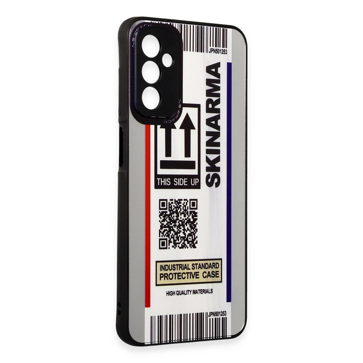 NEWFACE Samsung Galaxy M23 Uyumlu Mirror Desenli Kapak Telefon Kılıfı Çok Renkli