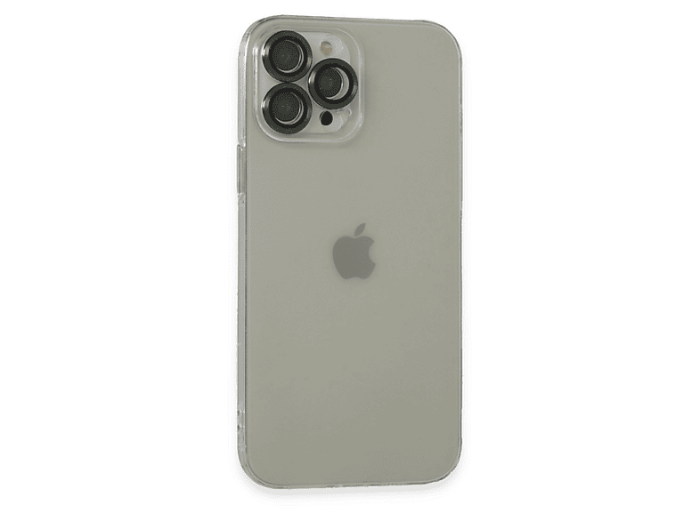 NEWFACE iPhone 13 Pro Max Uyumlu Luko Lens Silikon Telefon Kılıfı Yeşil