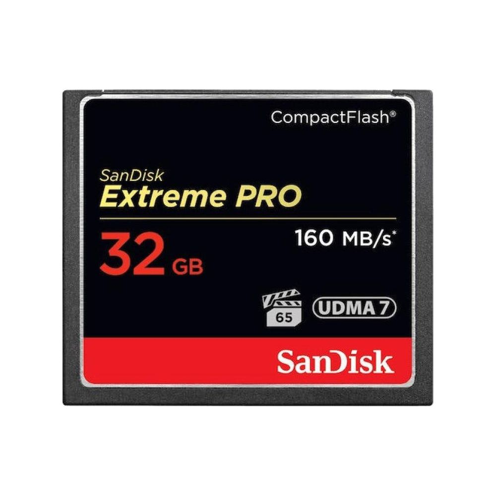 Karta pamięci SanDisk Extreme PRO 32GB CompactFlash 160 MB/s.