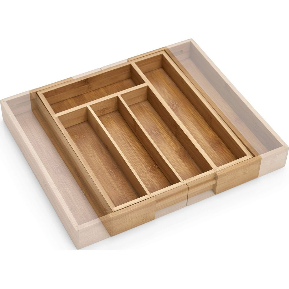 ZELLER 25322 BESTECKKASTEN AUSZIEHBAR BAMBOO Besteckkasten Bambus |  MediaMarkt