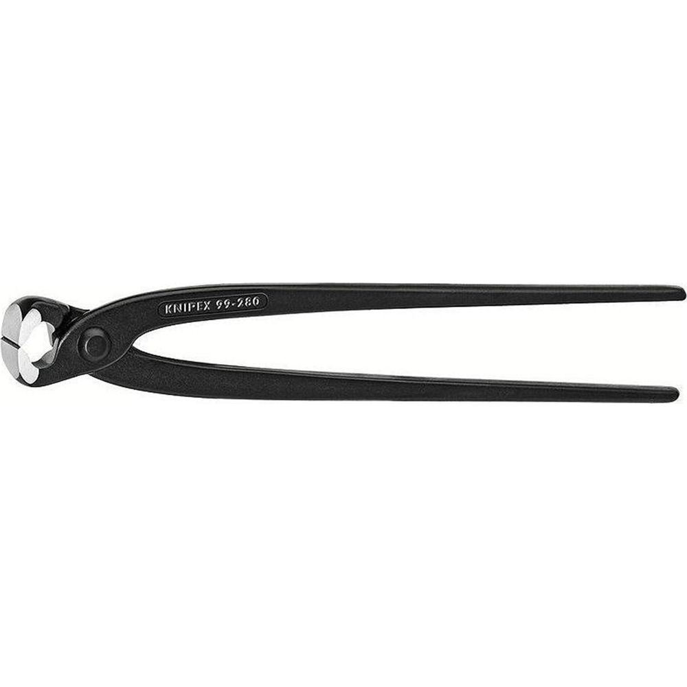 Schwarze Kombizange mit silbernen Schneiden und der Aufschrift KNIPEX 99-280.