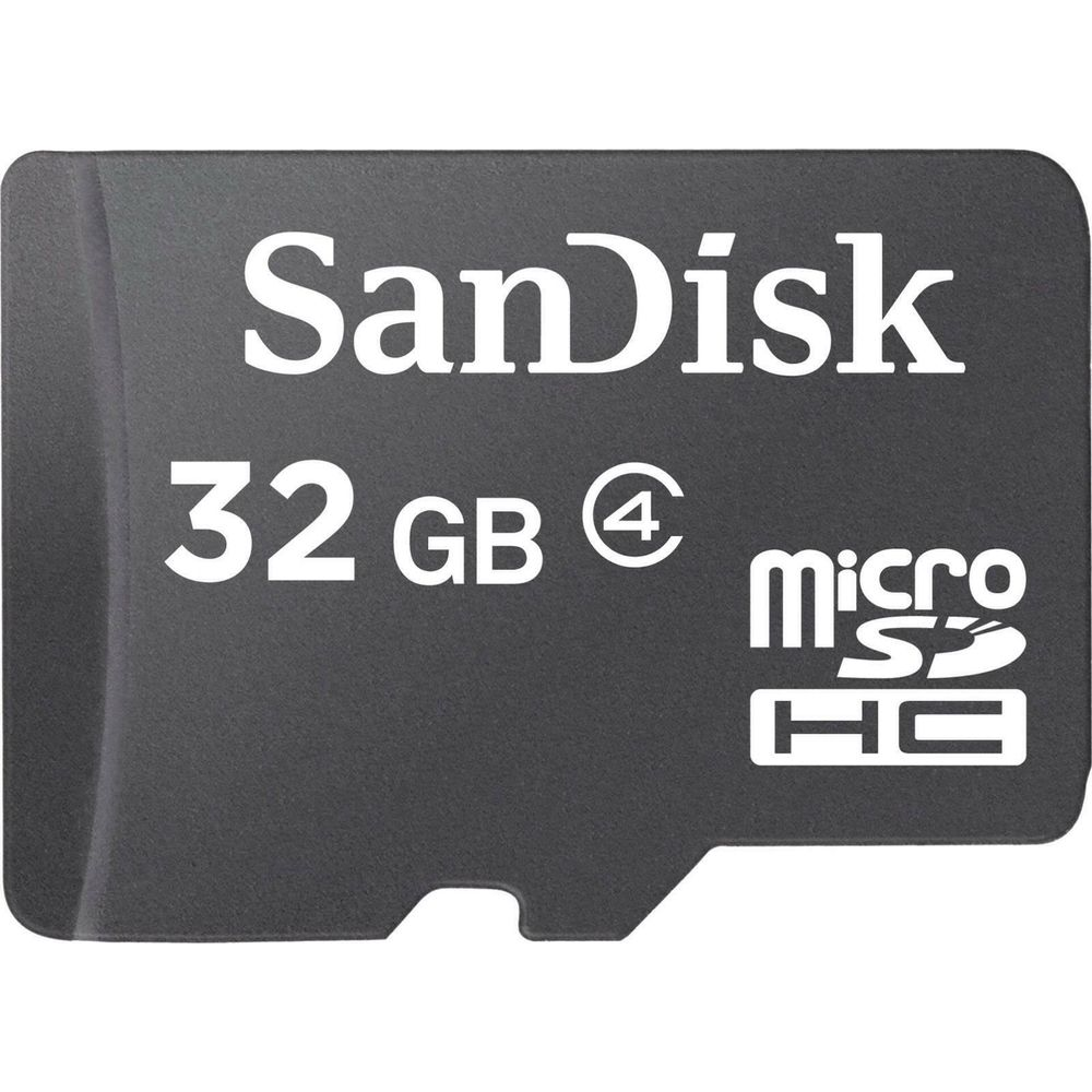 Carte mémoire SanDisk Micro SDHC 32 Go.