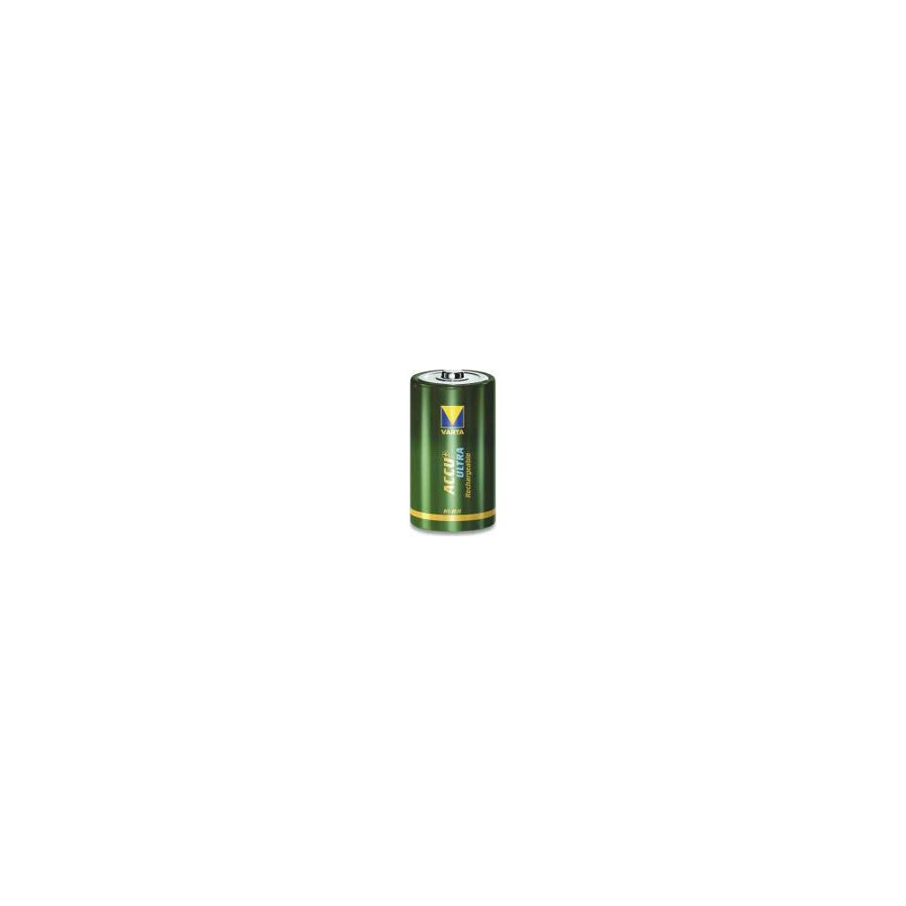 Een groene Varta Accu Ultra oplaadbare batterij.