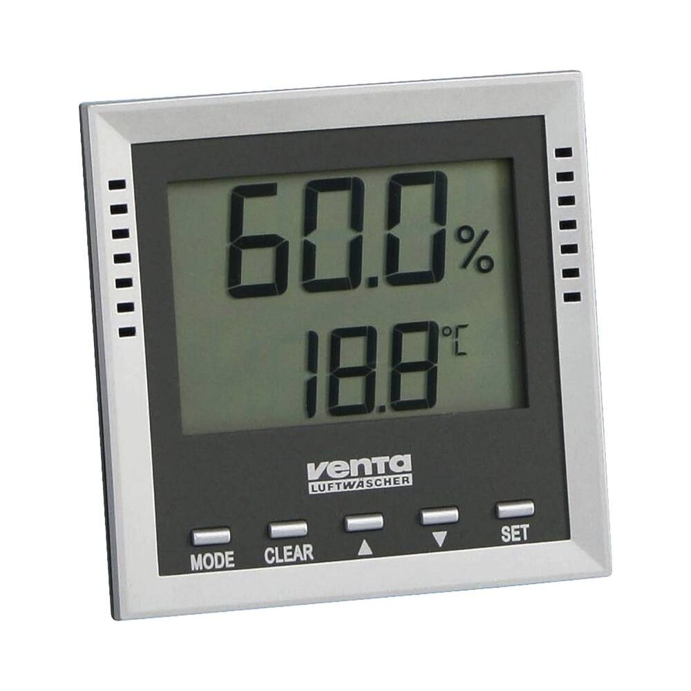 Digitales Hygrometer mit Anzeige 60.0% und 18.8°C.