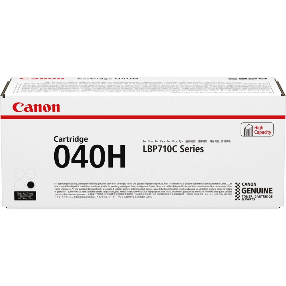 Cartuccia toner Canon 040H per LBP710C Series, alta capacità.