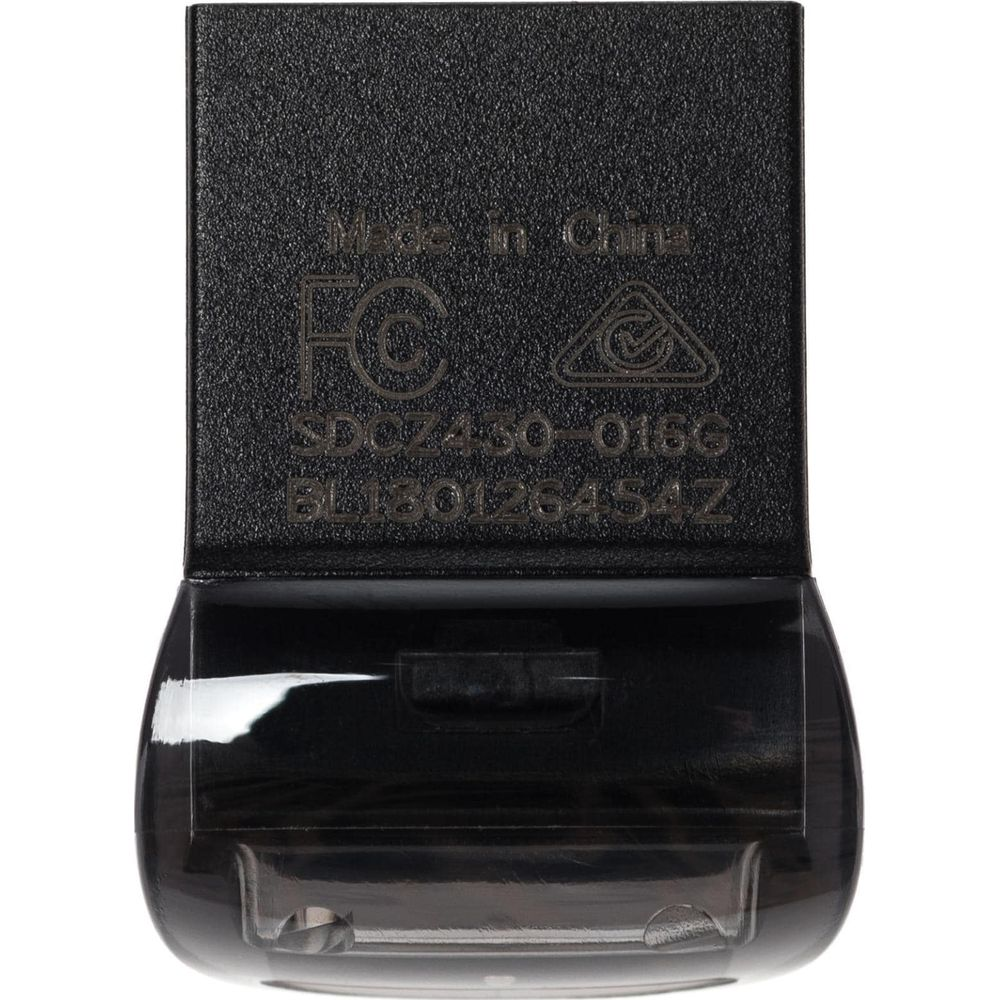 Czarny adapter USB z logo FCC i numerem modelu.