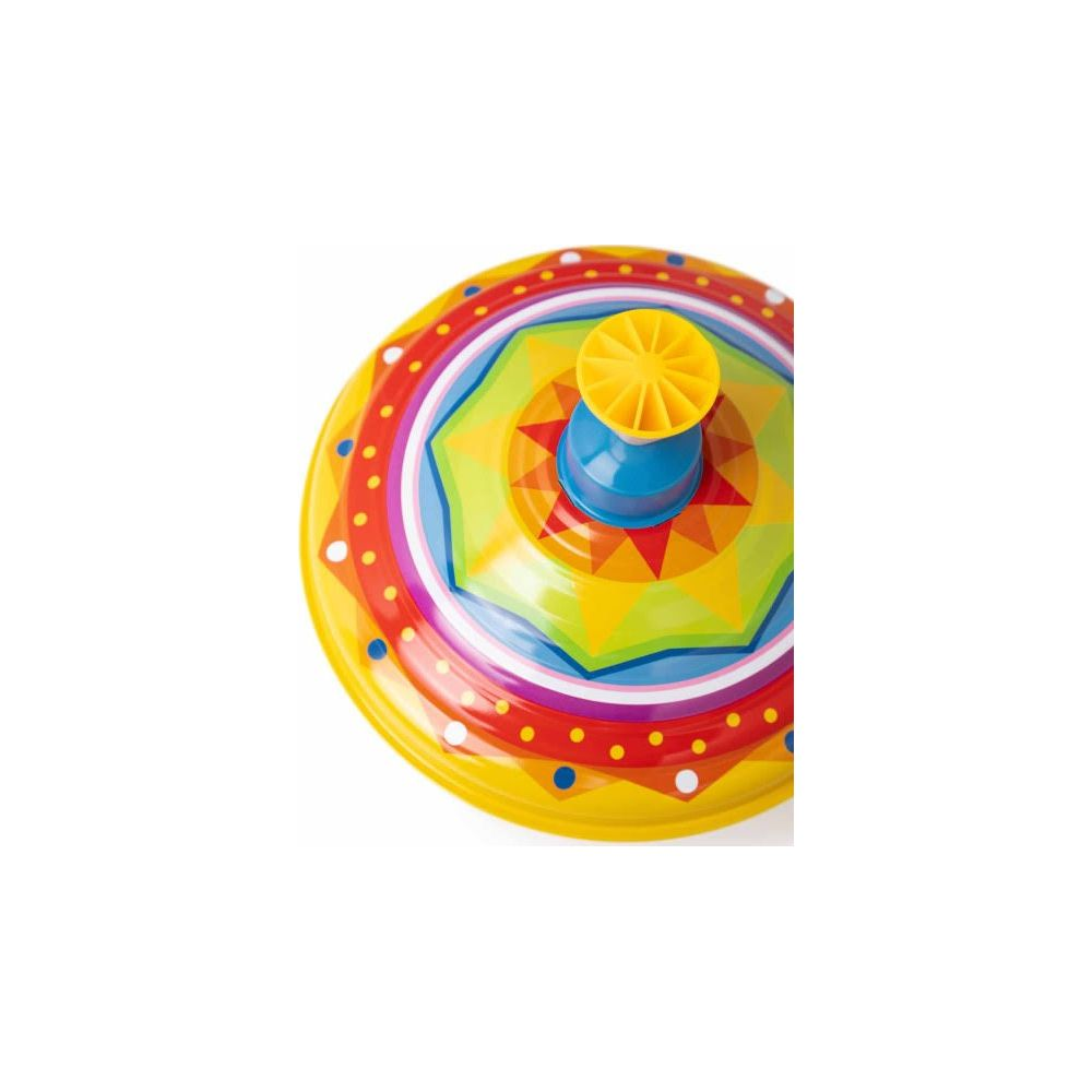 Kolorowe bąk z wzorami gwiazd i kropek w kolorach żółtym, czerwonym, niebieskim i zielonym.